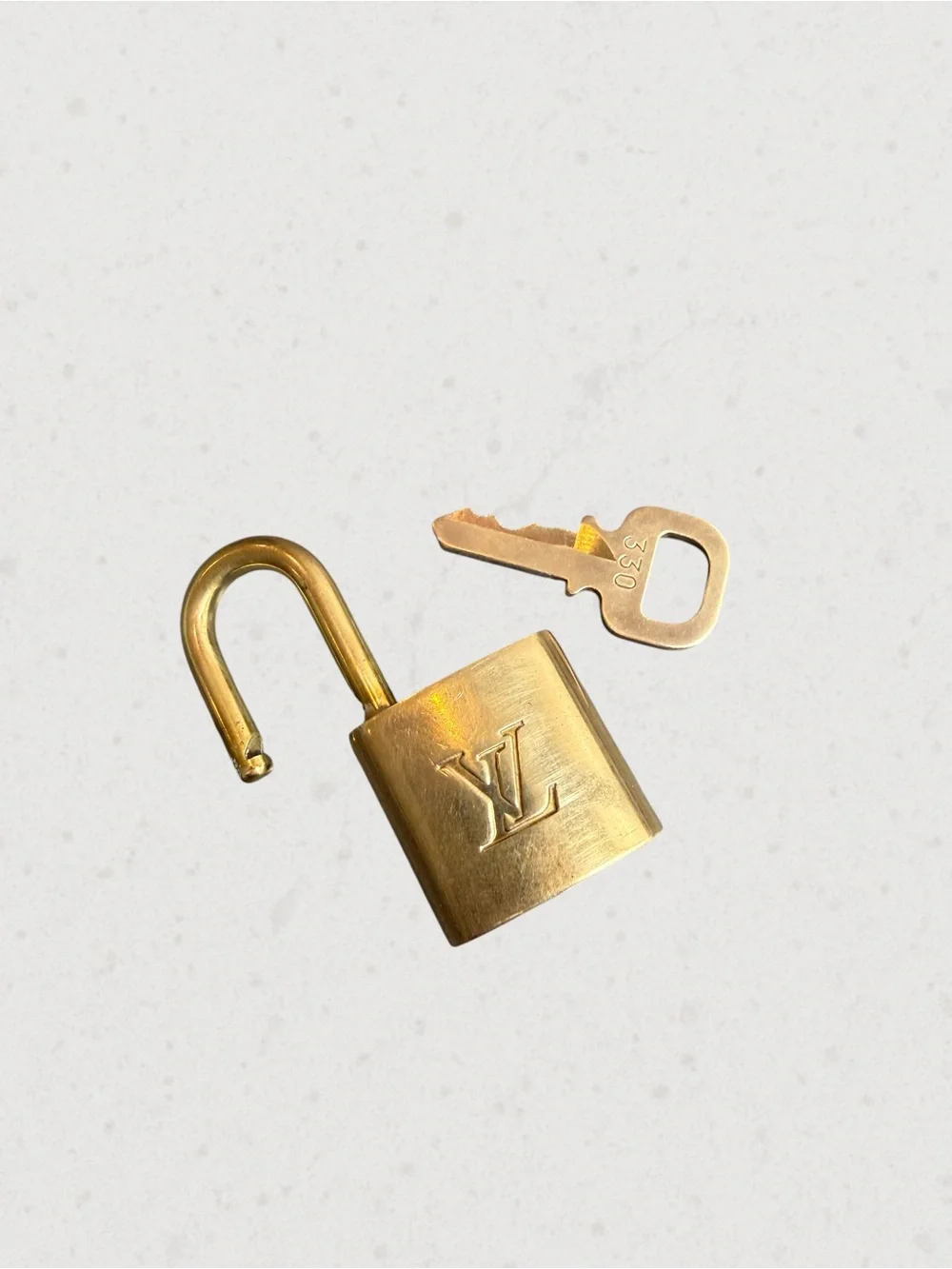 Louis Vuitton 330 Padlock with Matching Key